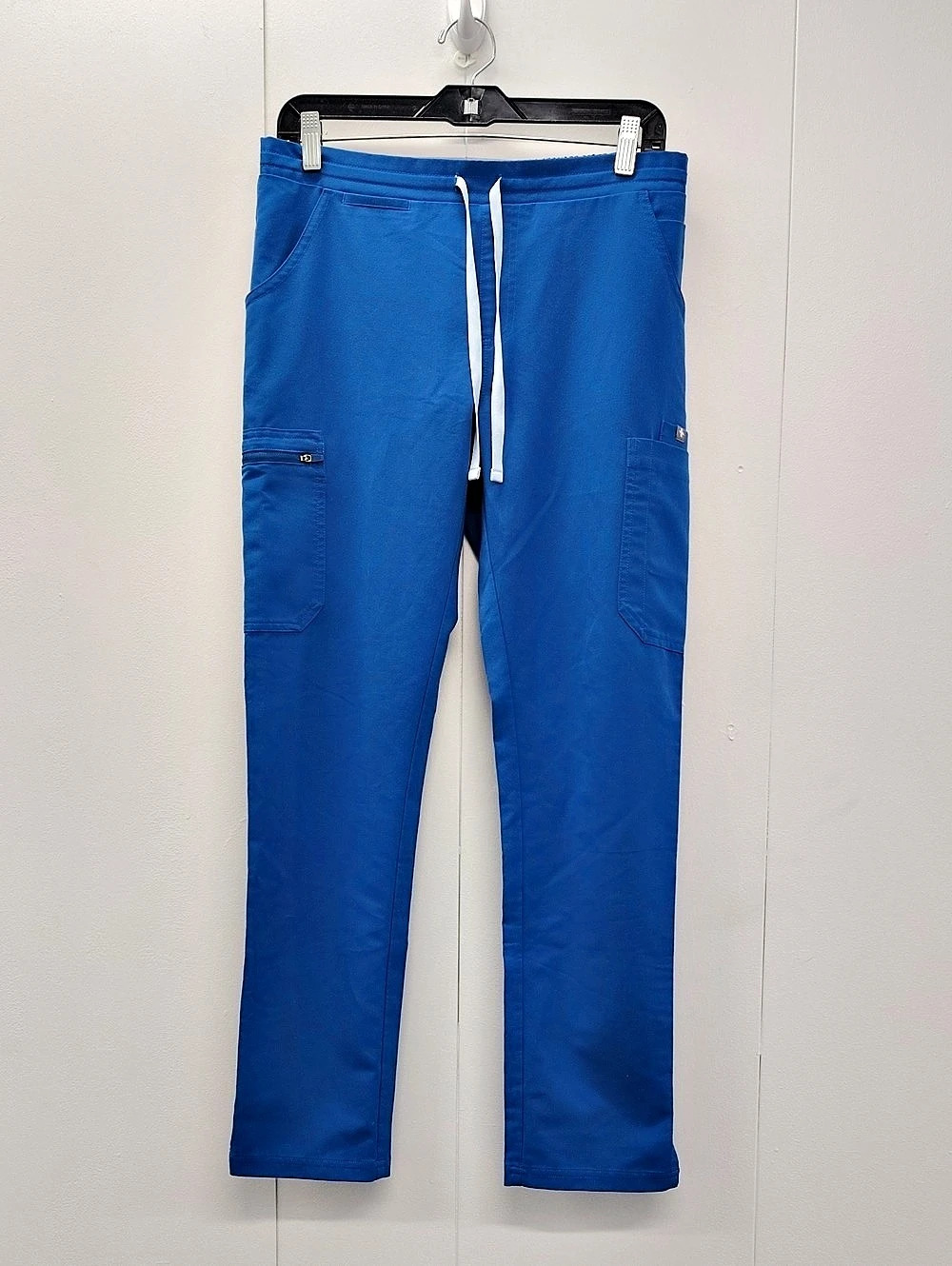 FIGS Technical Straight-Leg Scrub Pants Blue Size Small Style TW2200R